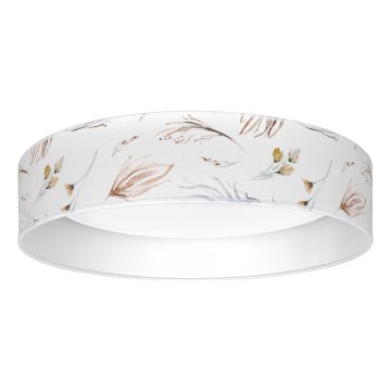 Brilagi - Plafón LED VELVET SIMPLE LED/36W/230V 3000K diámetro 55 cm blanco/flores