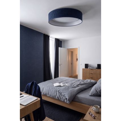 Brilagi - Plafón LED VELVET SIMPLE LED/36W/230V 3000K Ø 55 cm azul