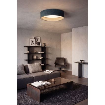 BRILAGI - Plafón LED VELVET SIMPLE LED/36W/230V 3000K Ø 55 cm verde