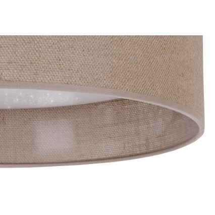 BRILAGI - Plafón LED VELVET STAR LED/24W/230V 40 cm 3000K/4000K/6400K marrón