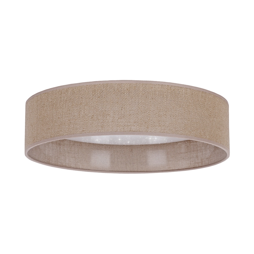 BRILAGI - Plafón LED VELVET STAR LED/24W/230V 40 cm 3000K/4000K/6400K marrón