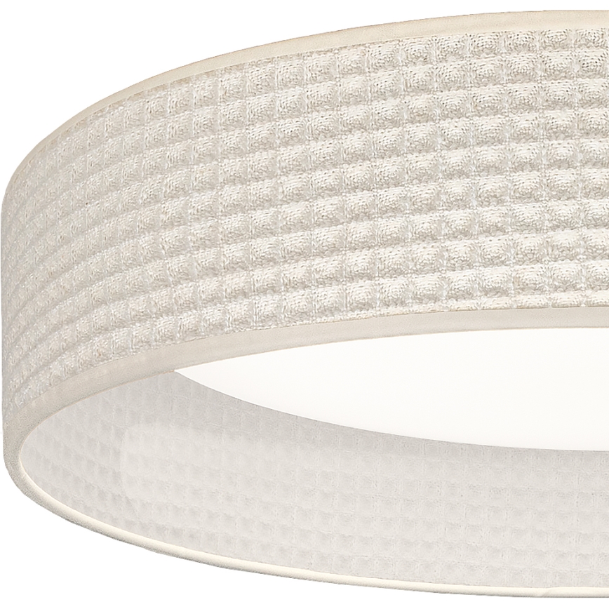 Brilagi - Luminaria de techo LED VELVET VARI LED/24W/230V 3000/4000/6500K Ø 45 cm color crema