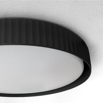 Brilagi - Plafón LUCIA LED/24W/230V, diámetro 31 cm, negro