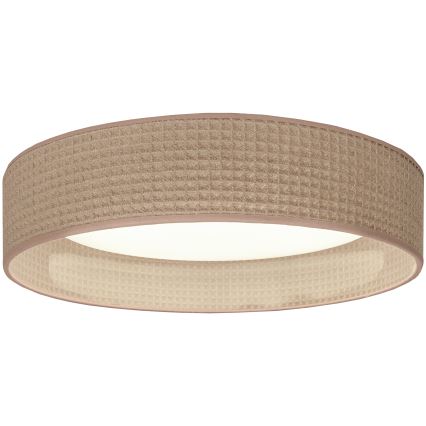 Brilagi - Plafón VELVET SIMPLE LED/24W/230V 4000K Ø 45 cm beige