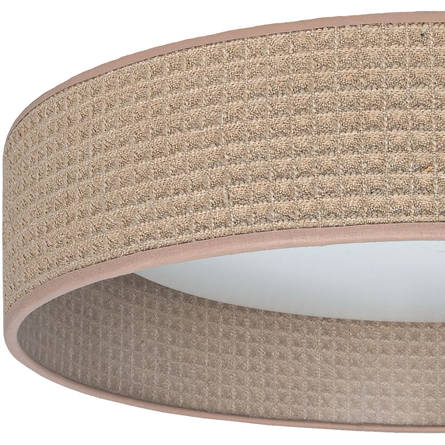Brilagi - Plafón VELVET SIMPLE LED/24W/230V 4000K Ø 45 cm beige