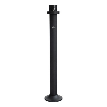 BRILAGI - Poste para lámpara exterior con sensor de movimiento y de crepúsculo HARBOR 1xE27/40W/230V 120 cm IP33 negro