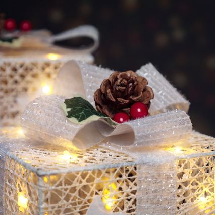 BRILAGI - Set 3x LED decoración navideña de exterior LED/230V IP44 regalos