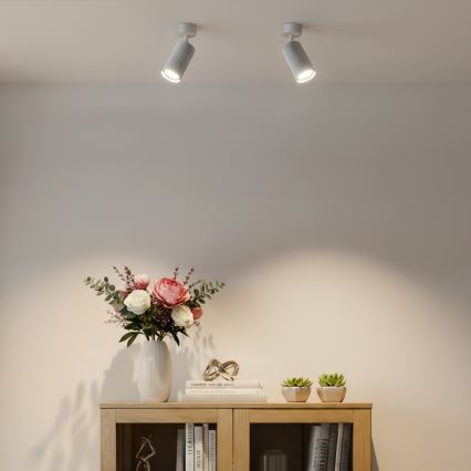 Brilagi - Foco empotrable LED RGBW regulable SELE MODERN 1xGU10/4,8W/230V 3000K blanco + mando a distancia