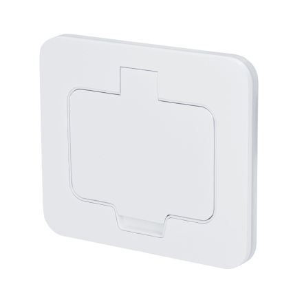 BRILAGI - Toma de corriente empotrada de cocina INBOX IP55 blanca rectangular