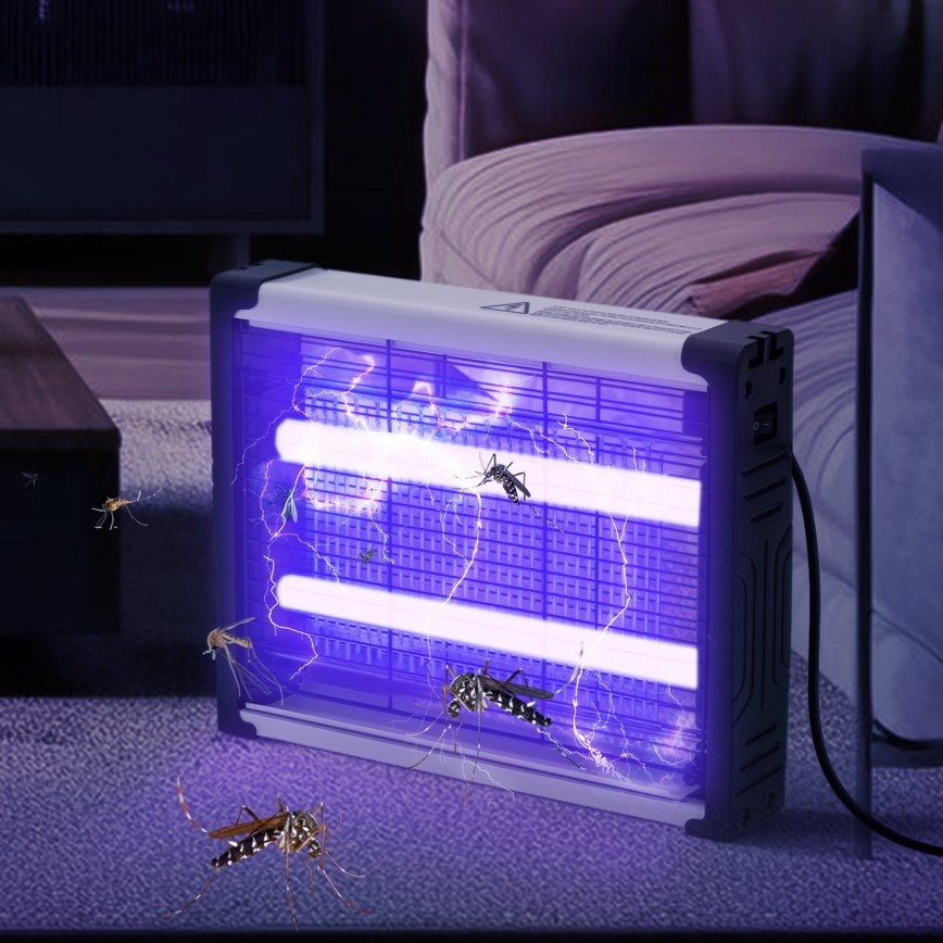 Brilagi - Trampa eléctrica para insectos LED UV 2xLED/2W/230V 20 m2