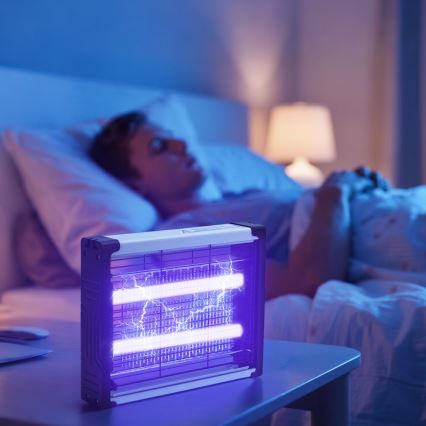 Brilagi - Trampa eléctrica para insectos LED UV 2xLED/2W/230V 20 m2