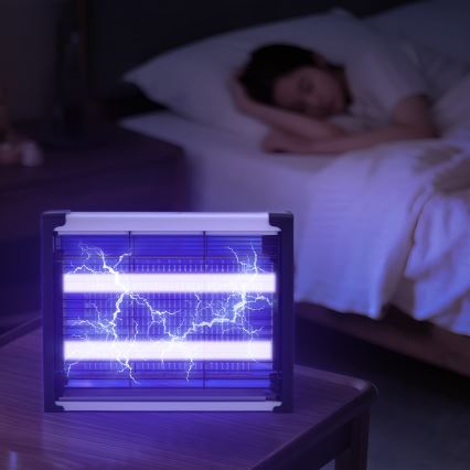 Brilagi - Trampa eléctrica para insectos LED UV 2xLED/4W/230V 50 m2