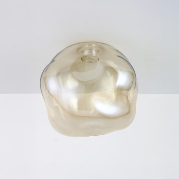 Brilagi - Tulipa de repuesto para lámpara de araña, aplique y luminaria de techo VULCANO G9, diámetro 15 cm, beige ahumado