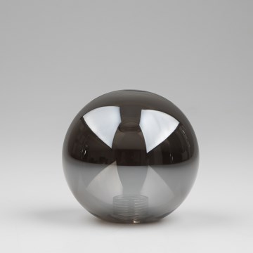 Brilagi - Vidrio de repuesto para arañas, apliques y lámparas MISTEL, MILLA diá. 10 cm ahumado