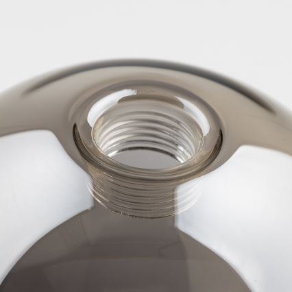 Brilagi - Vidrio de repuesto para arañas, apliques y lámparas MISTEL, MILLA diá. 10 cm ahumado