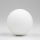 Brilagi - Vidrio de repuesto para arañas, apliques y lámparas MISTEL, MILLA diá. 12 cm blanco