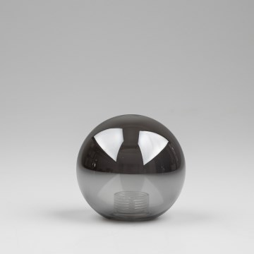 Brilagi - Vidrio de repuesto para arañas, apliques y lámparas MISTEL, MILLA diá. 8 cm ahumado