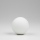 Brilagi - Vidrio de repuesto para arañas, apliques y lámparas MISTEL, MILLA diá. 8 cm blanco