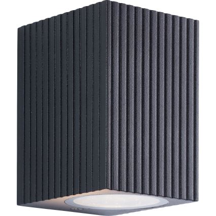Brilliant - Aplique de exterior JELANI 1xGU10/10W/230V IP44 negro