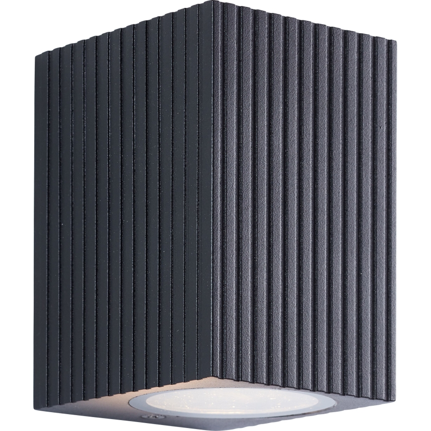 Brilliant - Aplique de exterior JELANI 1xGU10/10W/230V IP44 negro