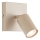 Brilliant - Aplique de pared LED JELLO 1xGU10/5W/230V beige