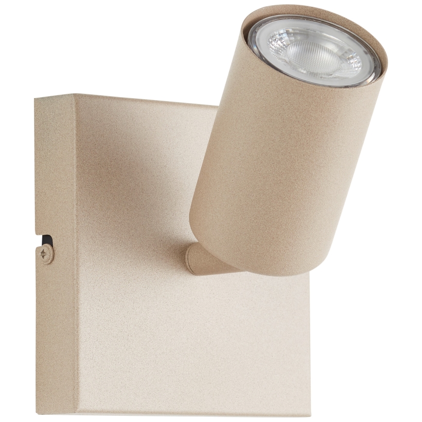 Brilliant - Aplique de pared LED JELLO 1xGU10/5W/230V beige