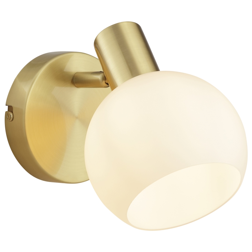 Brilliant - Aplique de pared orientable CONY 1xE14/20W/230V latón