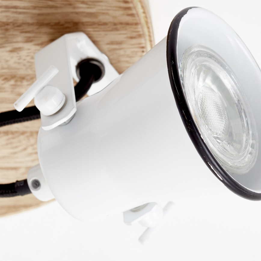Brilliant - Foco de techo SEED 2xGU10/5W/230V blanco/beige