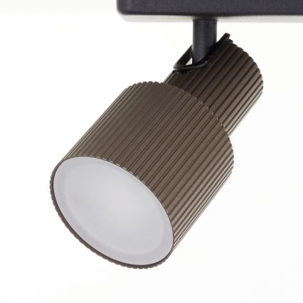 Brilliant - Foco LED CADIZ 2xGU10/5W/230V bronce