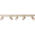 Brilliant - Foco LED JELLO 5xGU10/5W/230V beige