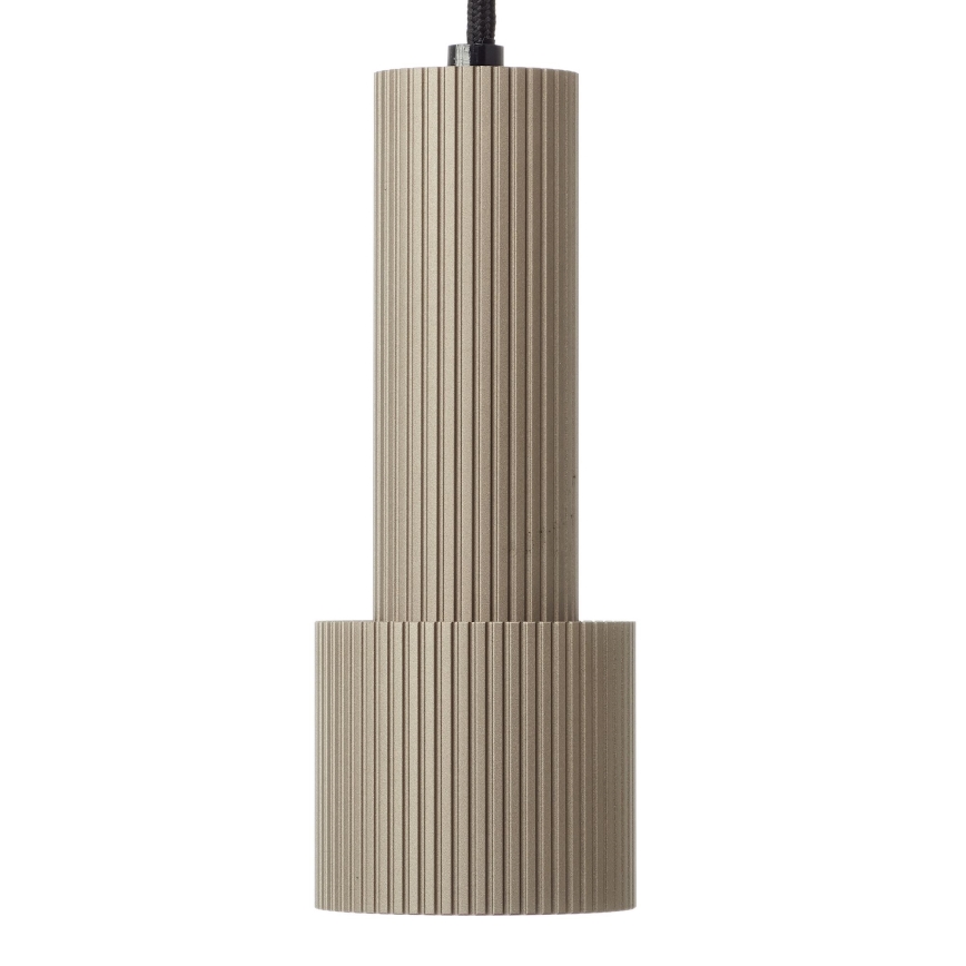 Brilliant - Lámpara colgante CADIZ 1xGU10/10W/230V diá. 12,5 cm bronce