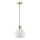 Brilliant - Lámpara colgante CONY con cable 1xE27/20W/230V, diámetro 25 cm, latón