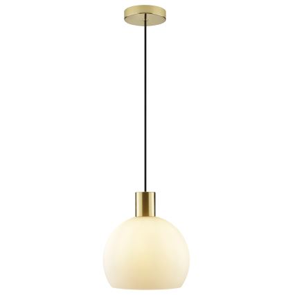 Brilliant - Lámpara colgante CONY con cable 1xE27/20W/230V, diámetro 25 cm, latón