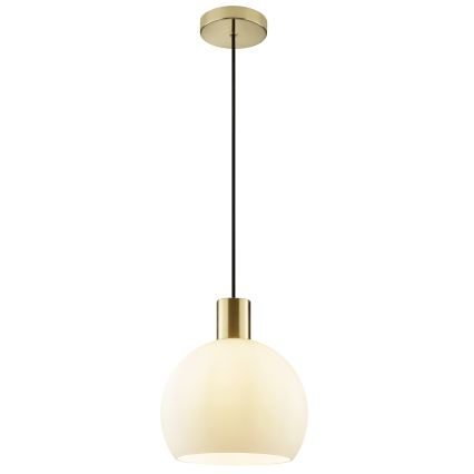 Brilliant - Lámpara colgante CONY con cable 1xE27/20W/230V, diámetro 25 cm, latón
