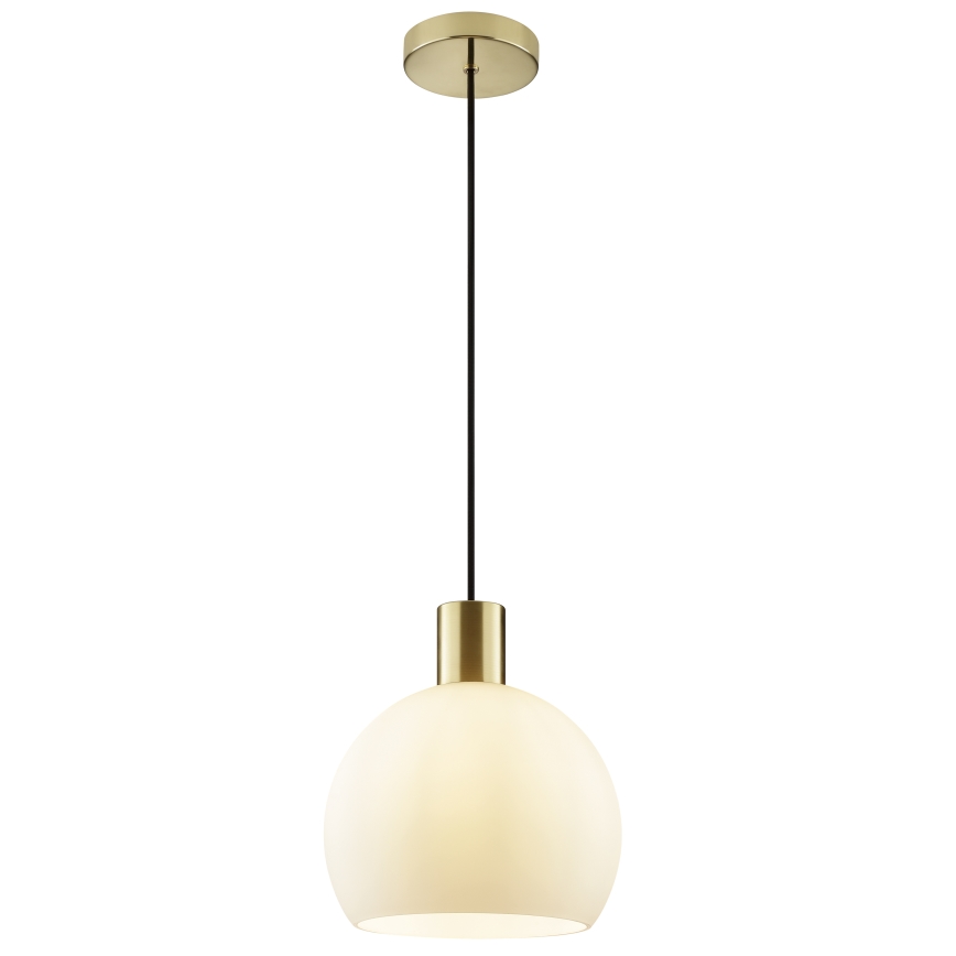 Brilliant - Lámpara colgante CONY con cable 1xE27/20W/230V, diámetro 25 cm, latón