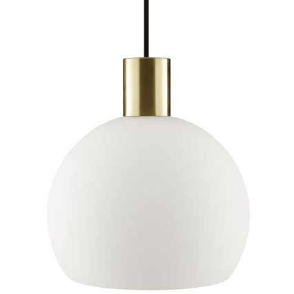 Brilliant - Lámpara colgante CONY con cable 1xE27/20W/230V, diámetro 25 cm, latón