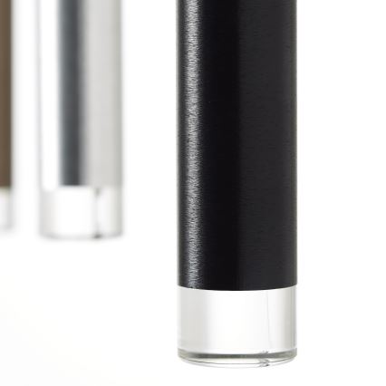 Brilliant - Lámpara colgante LED regulable CEMBALO LED/60W/230V cromo mate/negro/marrón