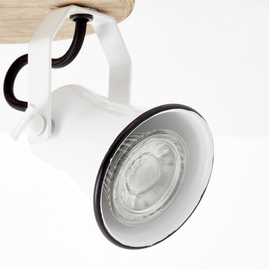Brilliant - Lámpara de focos SEED 3xGU10/5W/230V blanco/beige