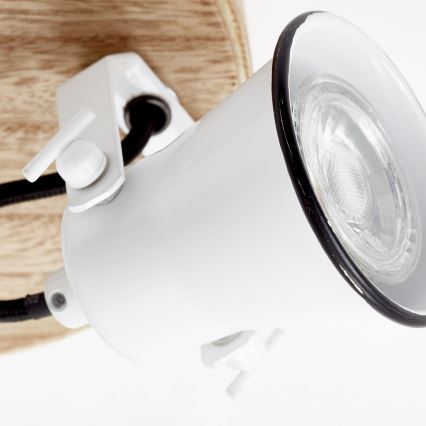 Brilliant - Lámpara de focos SEED 3xGU10/5W/230V blanco/beige