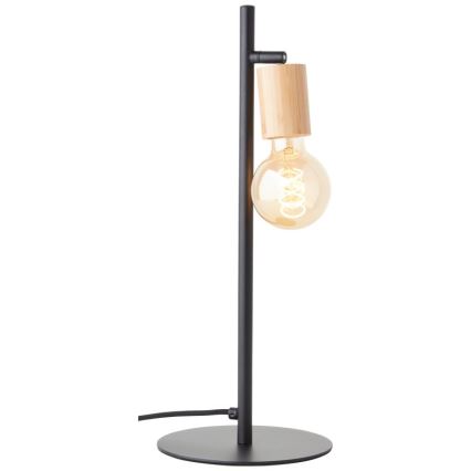 Brilliant - Lámpara de mesa 1xE27/28W/230V bambú