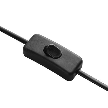 Brilliant - Lámpara de mesa AUREA 1xE14/20W/230V negra