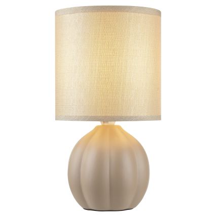 Brilliant - Lámpara de mesa DUNE 1xE14/20W/230V beige