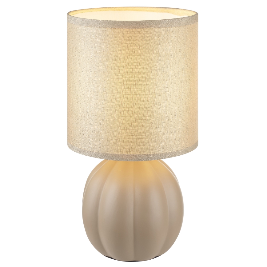 Brilliant - Lámpara de mesa DUNE 1xE14/20W/230V beige