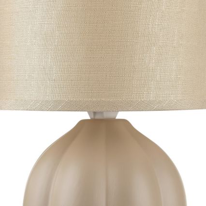 Brilliant - Lámpara de mesa DUNE 1xE14/20W/230V beige