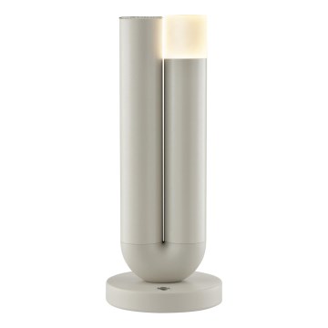 Brilliant - Lámpara de mesa LED regulable recargable con control táctil para exterior SAYU LED/2,5W/5V 2700K 2600 mAh IP44 gris