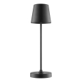 Brilliant - Lámpara de mesa LED regulable, recargable y táctil para exterior ELORA LED/2,5W/5V 2700K 2600 mAh IP44 negra