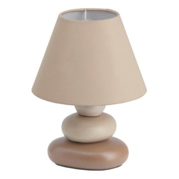 Brilliant - Lámpara de mesa PAOLO 1xE14/40W/230V cerámica/beige