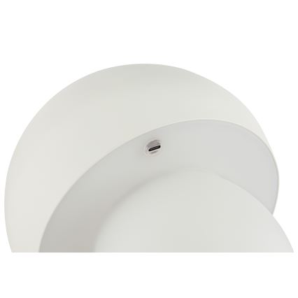 Brilliant - Lámpara de mesa LED táctil recargable y regulable DUPIS LED/2W/5V 2700K 1800 mAh blanca