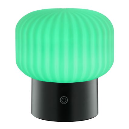 Brilliant - Lámpara de mesa exterior táctil recargable y regulable LED RGBW SARASTRO LED/3W/5V 2700K 1800 mAh IP44 blanca