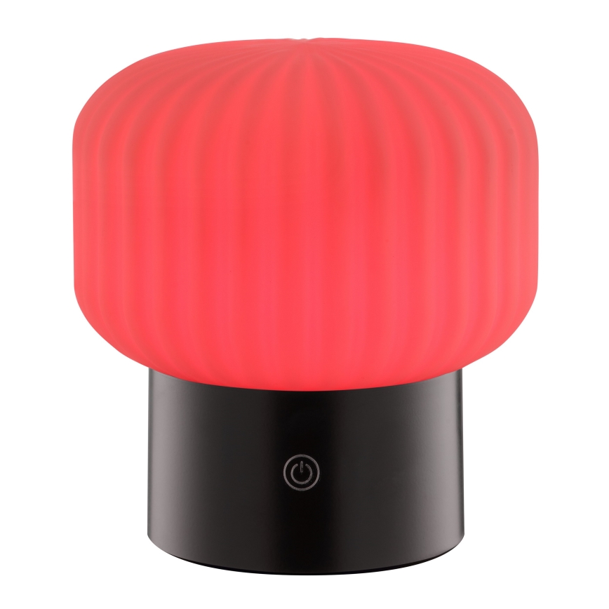 Brilliant - Lámpara de mesa exterior táctil recargable y regulable LED RGBW SARASTRO LED/3W/5V 2700K 1800 mAh IP44 blanca